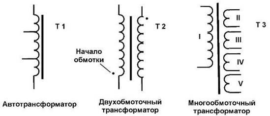 Обозначение на схемах