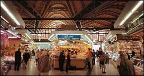Рынок Святой Катерины в г. Barcelona - Продовольственные товары в Испании