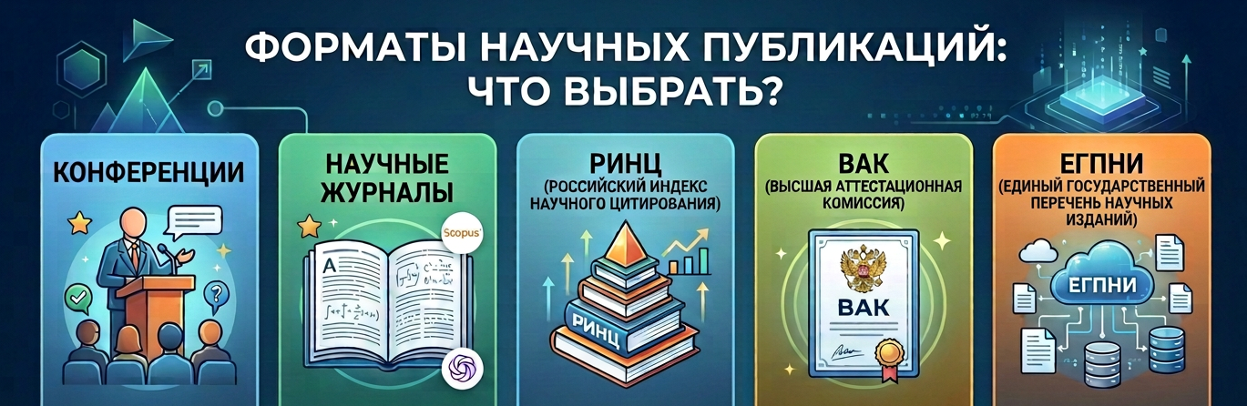 Форматы научных публикаций в СибАК